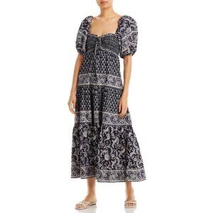 Sea NY Blue Floral Dress